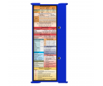 WhiteCoat Clipboard® Trifold - Blue Primary Care Edition